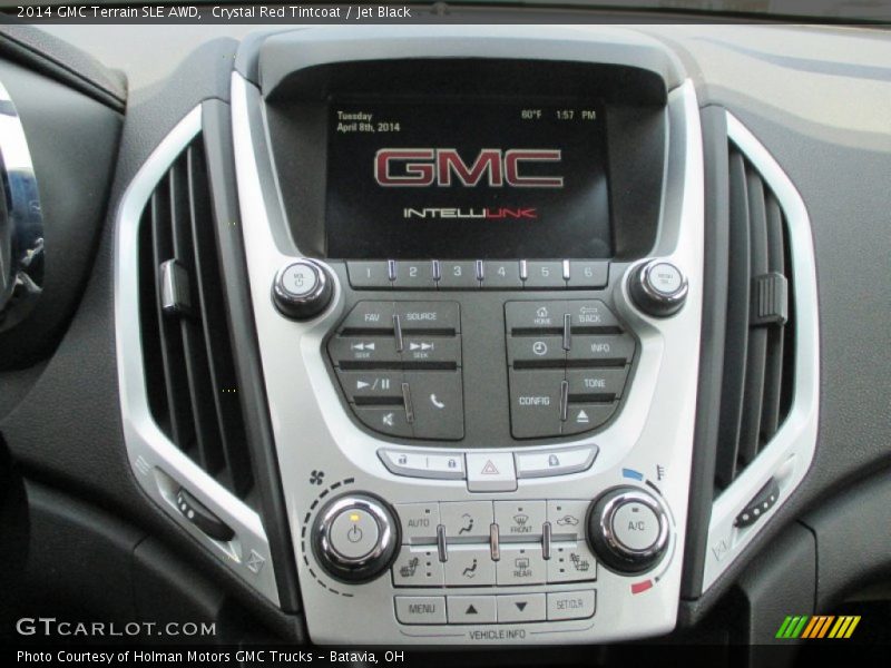 Crystal Red Tintcoat / Jet Black 2014 GMC Terrain SLE AWD