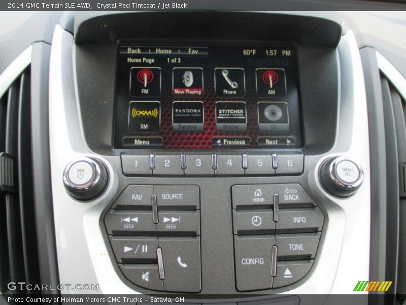 Crystal Red Tintcoat / Jet Black 2014 GMC Terrain SLE AWD