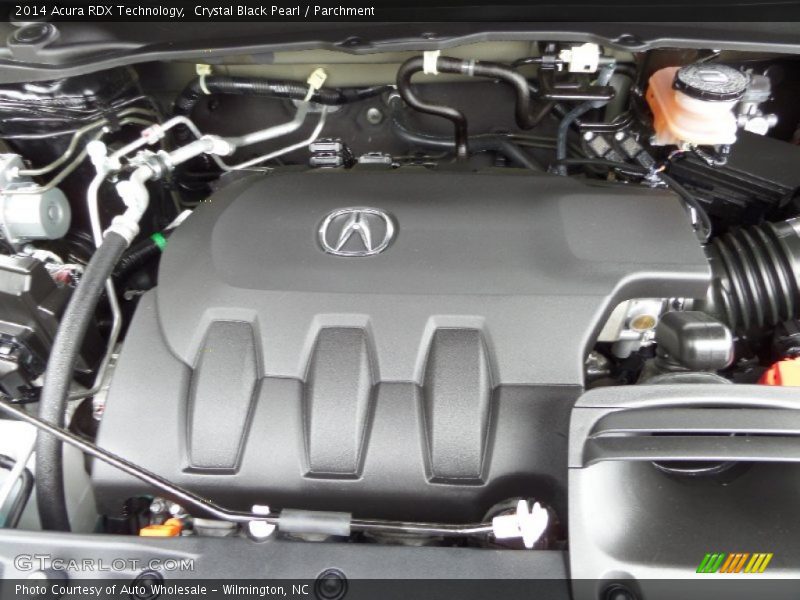 Crystal Black Pearl / Parchment 2014 Acura RDX Technology