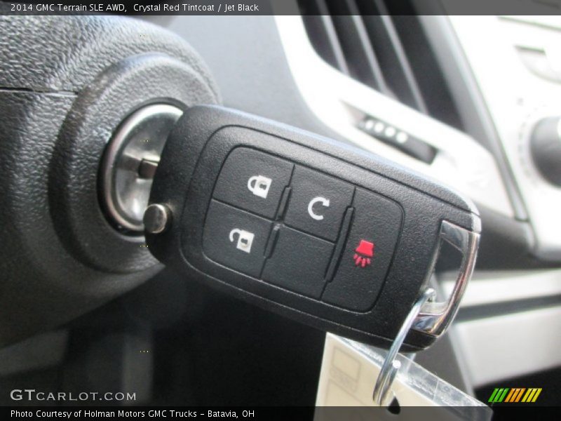 Crystal Red Tintcoat / Jet Black 2014 GMC Terrain SLE AWD