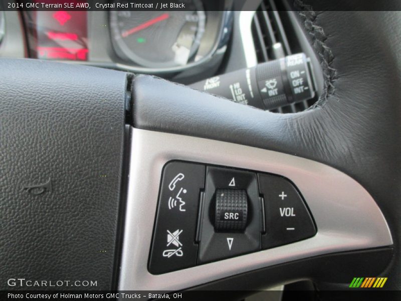 Crystal Red Tintcoat / Jet Black 2014 GMC Terrain SLE AWD