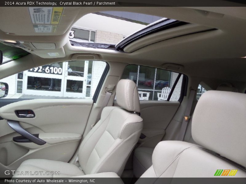 Crystal Black Pearl / Parchment 2014 Acura RDX Technology