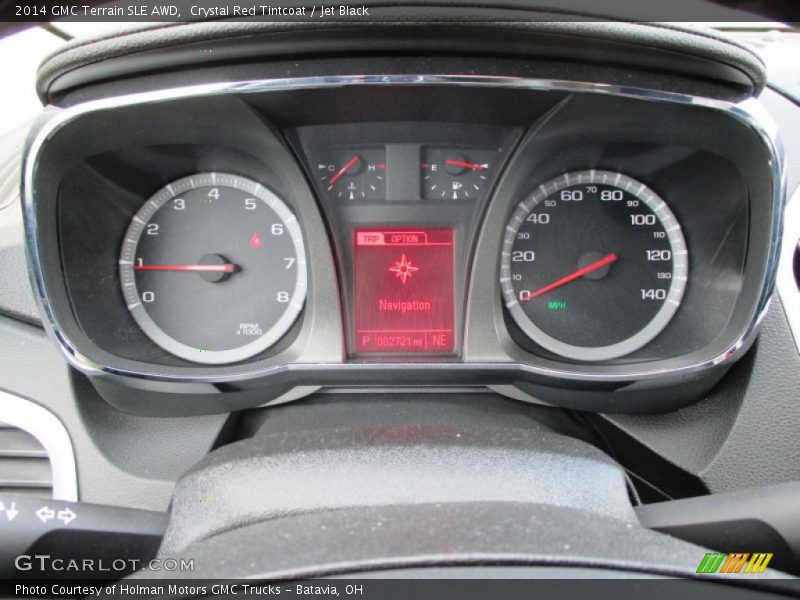 Crystal Red Tintcoat / Jet Black 2014 GMC Terrain SLE AWD