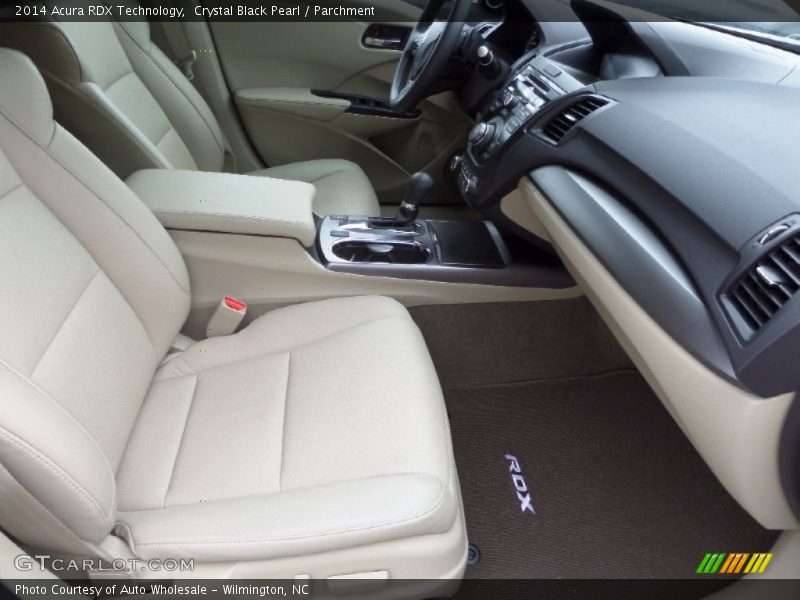 Crystal Black Pearl / Parchment 2014 Acura RDX Technology