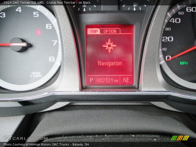Crystal Red Tintcoat / Jet Black 2014 GMC Terrain SLE AWD