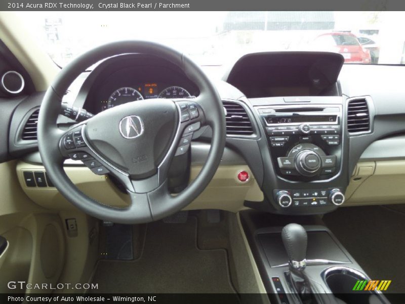 Crystal Black Pearl / Parchment 2014 Acura RDX Technology