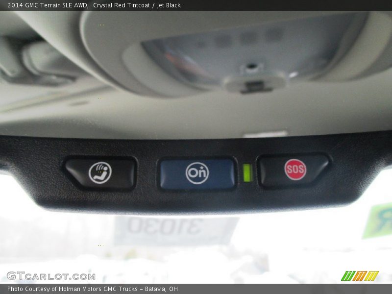 Crystal Red Tintcoat / Jet Black 2014 GMC Terrain SLE AWD