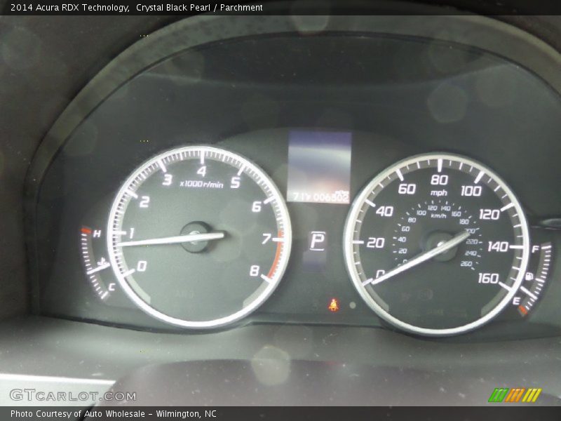 Crystal Black Pearl / Parchment 2014 Acura RDX Technology