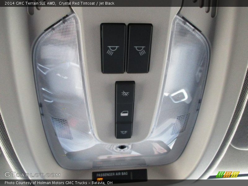 Crystal Red Tintcoat / Jet Black 2014 GMC Terrain SLE AWD