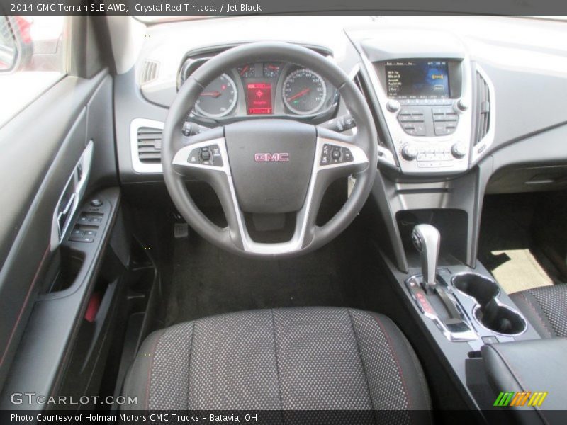 Crystal Red Tintcoat / Jet Black 2014 GMC Terrain SLE AWD