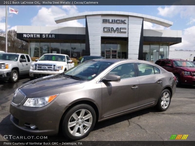 Mocha Steel Metallic / Cocoa/Cashmere 2011 Buick LaCrosse CXL