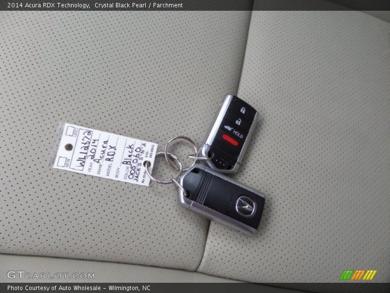 Crystal Black Pearl / Parchment 2014 Acura RDX Technology