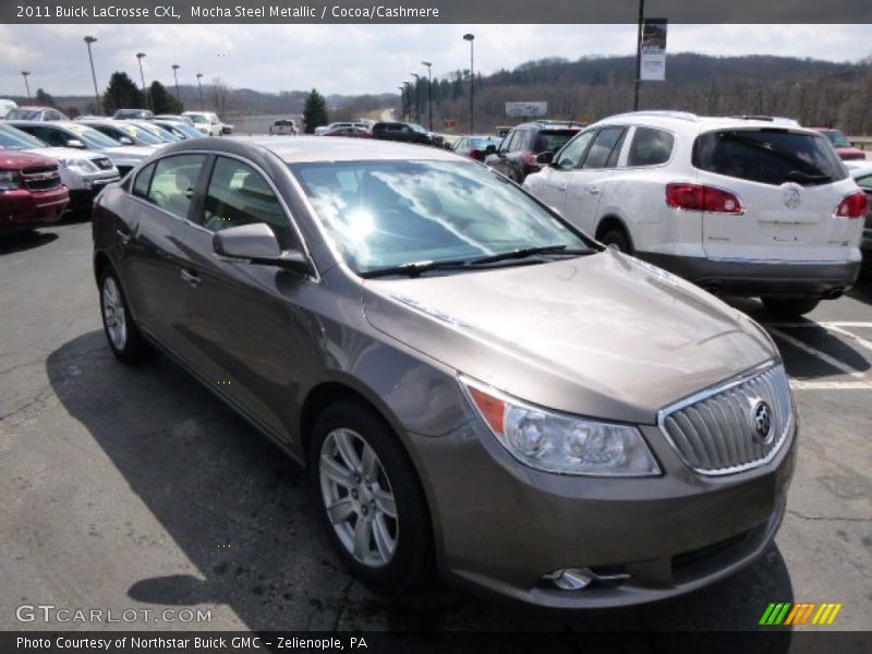 Mocha Steel Metallic / Cocoa/Cashmere 2011 Buick LaCrosse CXL