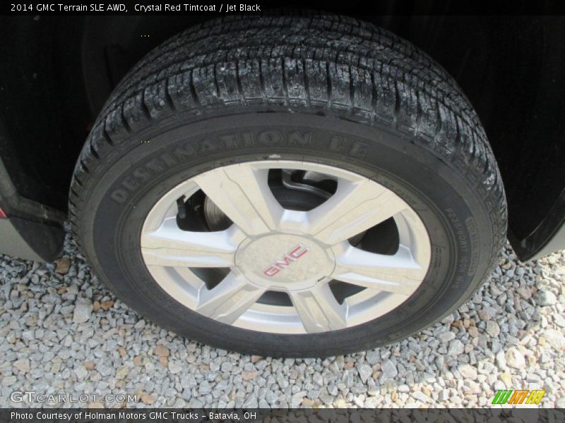 Crystal Red Tintcoat / Jet Black 2014 GMC Terrain SLE AWD