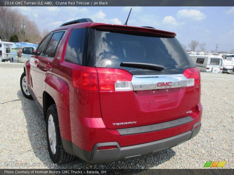 Crystal Red Tintcoat / Jet Black 2014 GMC Terrain SLE AWD