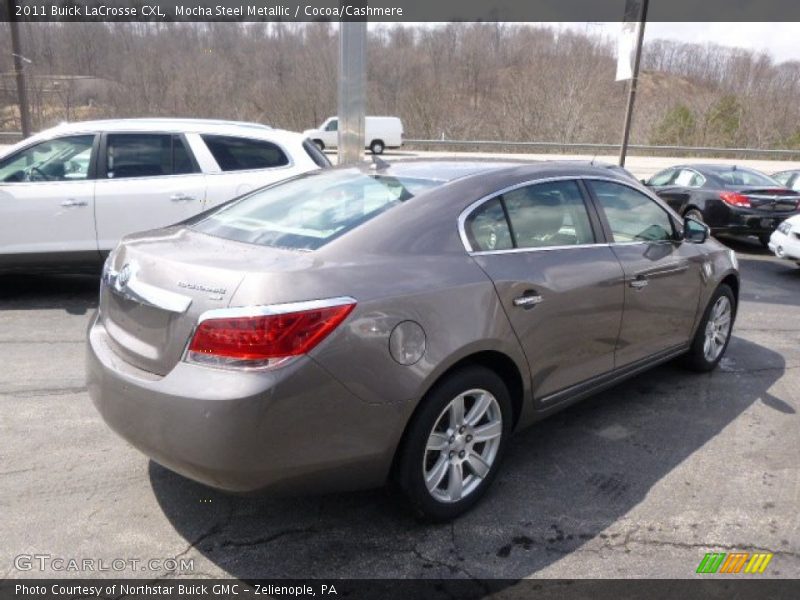 Mocha Steel Metallic / Cocoa/Cashmere 2011 Buick LaCrosse CXL
