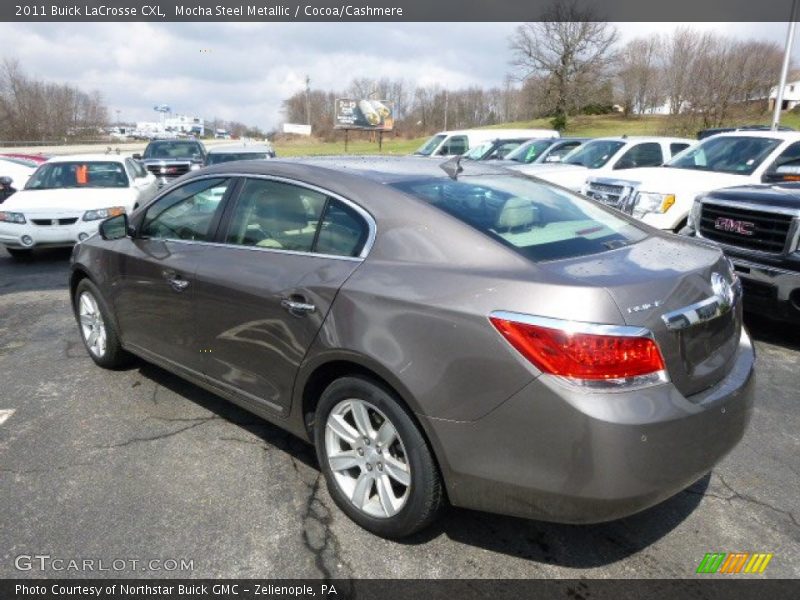 Mocha Steel Metallic / Cocoa/Cashmere 2011 Buick LaCrosse CXL