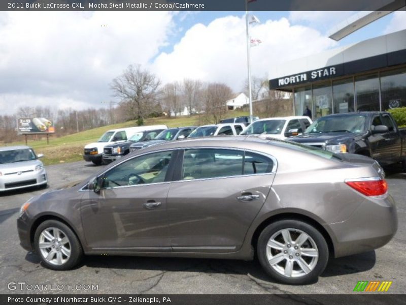 Mocha Steel Metallic / Cocoa/Cashmere 2011 Buick LaCrosse CXL
