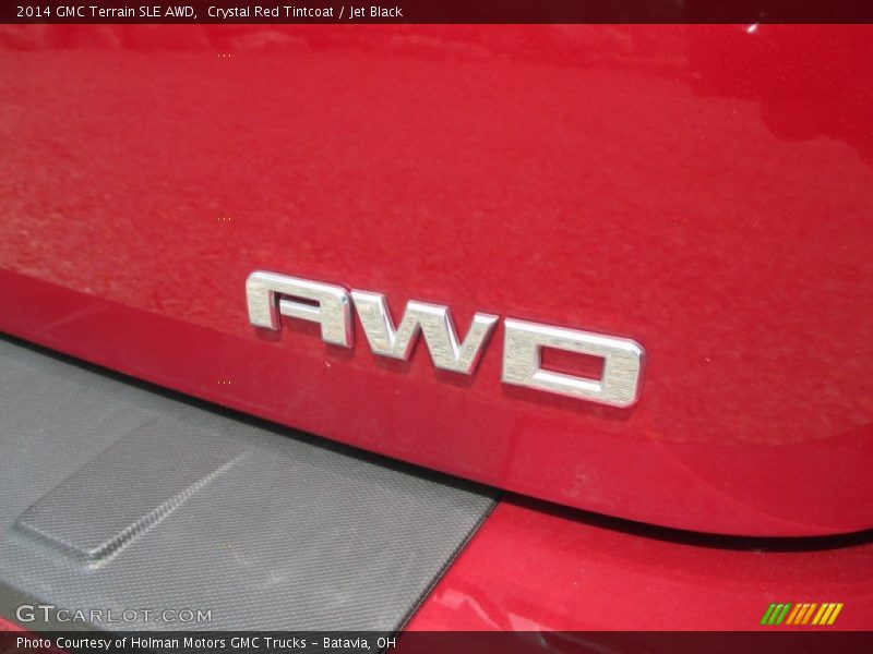 Crystal Red Tintcoat / Jet Black 2014 GMC Terrain SLE AWD