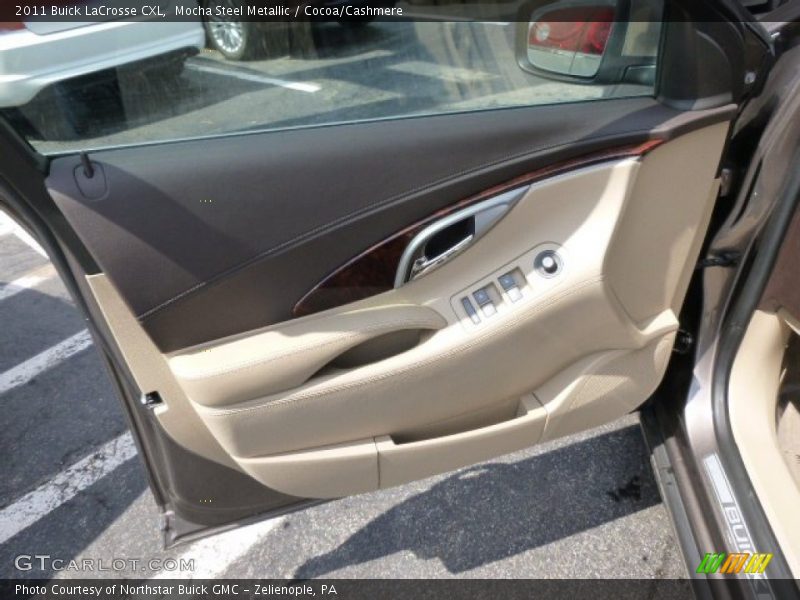 Mocha Steel Metallic / Cocoa/Cashmere 2011 Buick LaCrosse CXL