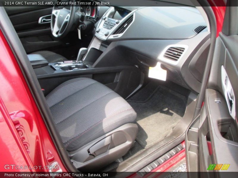 Crystal Red Tintcoat / Jet Black 2014 GMC Terrain SLE AWD