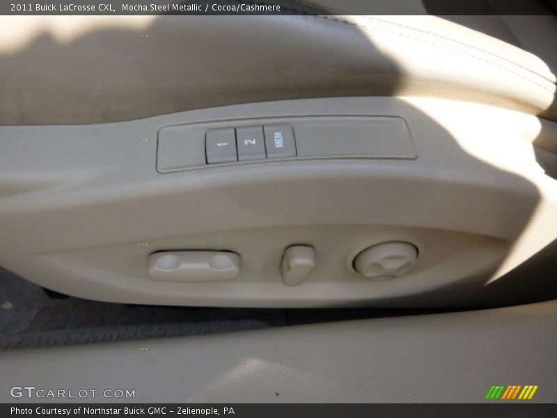 Mocha Steel Metallic / Cocoa/Cashmere 2011 Buick LaCrosse CXL
