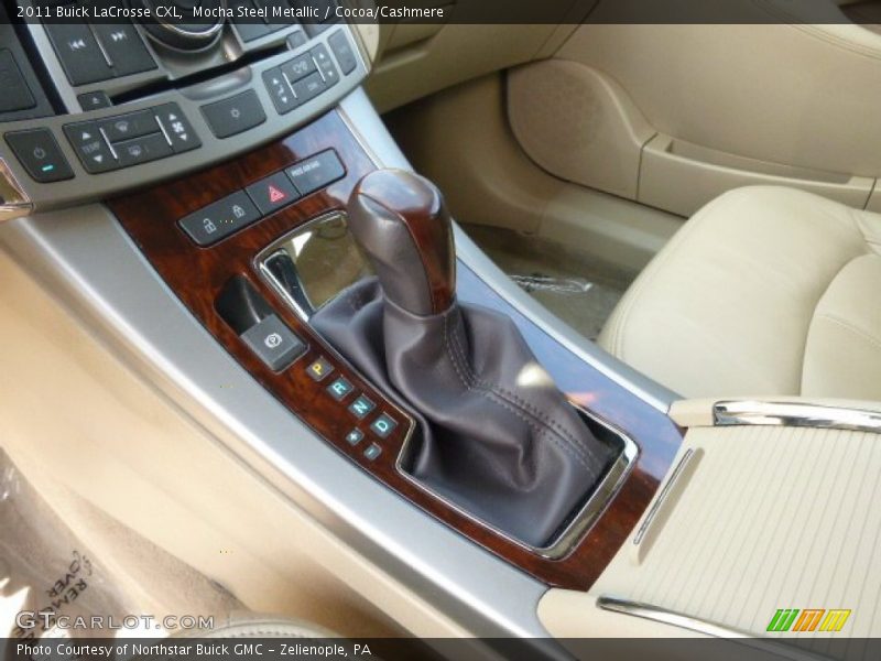 Mocha Steel Metallic / Cocoa/Cashmere 2011 Buick LaCrosse CXL