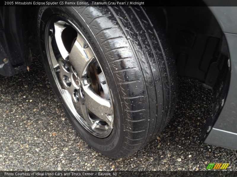 Titanium Gray Pearl / Midnight 2005 Mitsubishi Eclipse Spyder GS Remix Edition