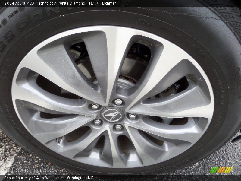 White Diamond Pearl / Parchment 2014 Acura MDX Technology