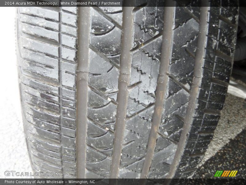 White Diamond Pearl / Parchment 2014 Acura MDX Technology