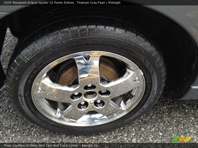 Titanium Gray Pearl / Midnight 2005 Mitsubishi Eclipse Spyder GS Remix Edition