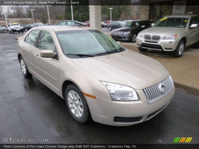 Dune Pearl Metallic / Camel 2008 Mercury Milan I4