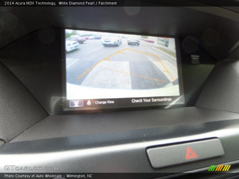 White Diamond Pearl / Parchment 2014 Acura MDX Technology