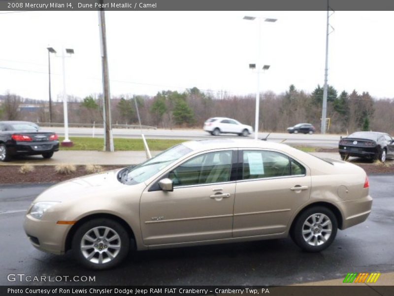 Dune Pearl Metallic / Camel 2008 Mercury Milan I4