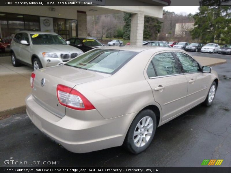Dune Pearl Metallic / Camel 2008 Mercury Milan I4