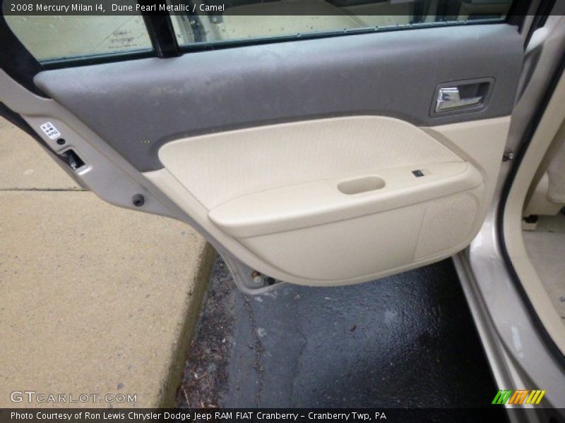 Dune Pearl Metallic / Camel 2008 Mercury Milan I4
