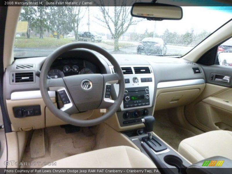 Dune Pearl Metallic / Camel 2008 Mercury Milan I4