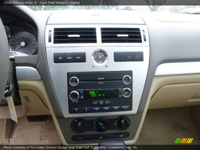 Dune Pearl Metallic / Camel 2008 Mercury Milan I4