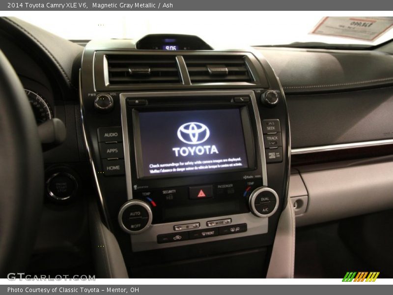 Magnetic Gray Metallic / Ash 2014 Toyota Camry XLE V6