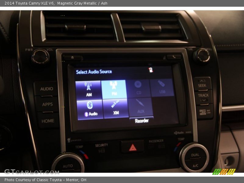Magnetic Gray Metallic / Ash 2014 Toyota Camry XLE V6