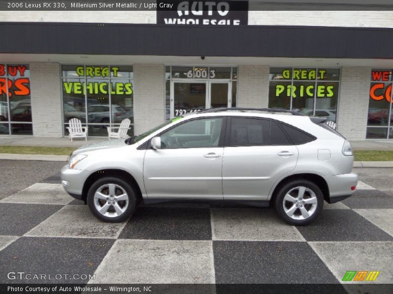 Millenium Silver Metallic / Light Gray 2006 Lexus RX 330