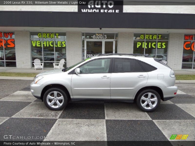 Millenium Silver Metallic / Light Gray 2006 Lexus RX 330