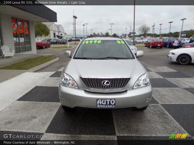 Millenium Silver Metallic / Light Gray 2006 Lexus RX 330