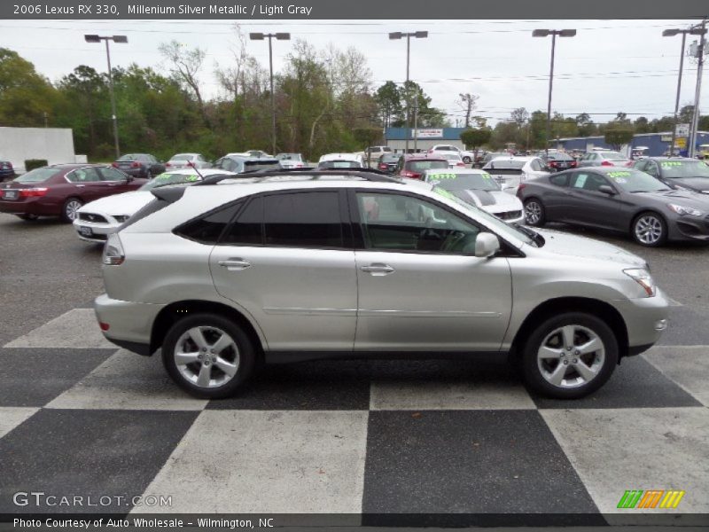 Millenium Silver Metallic / Light Gray 2006 Lexus RX 330