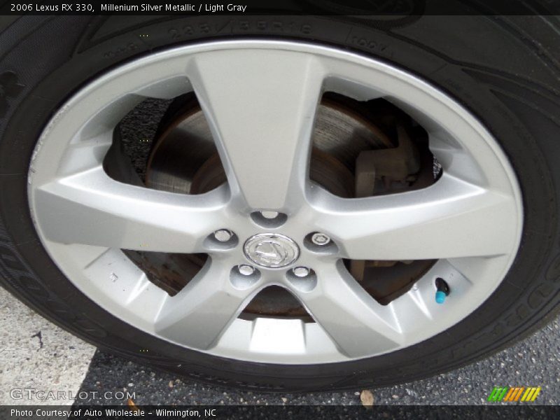 Millenium Silver Metallic / Light Gray 2006 Lexus RX 330
