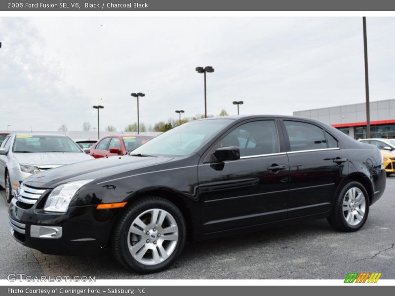 Black / Charcoal Black 2006 Ford Fusion SEL V6