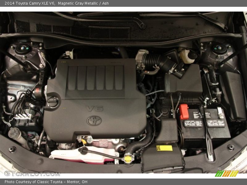 Magnetic Gray Metallic / Ash 2014 Toyota Camry XLE V6