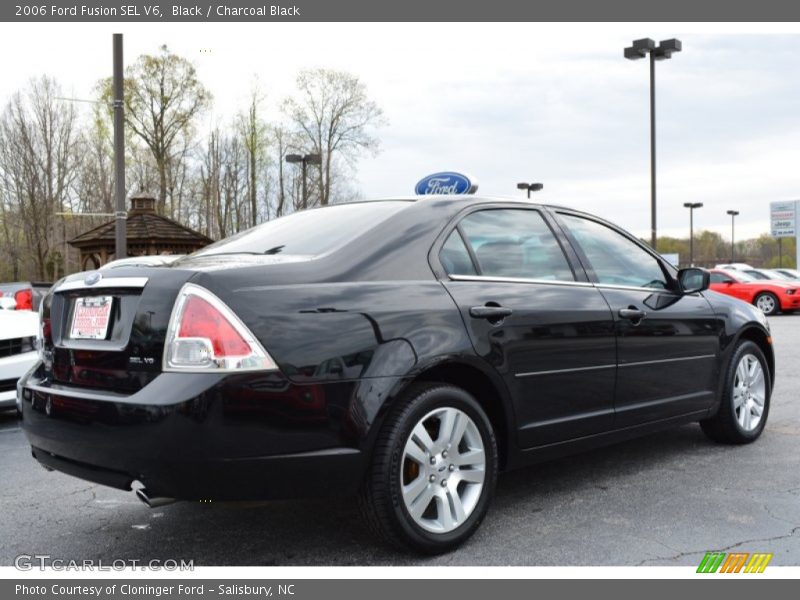 Black / Charcoal Black 2006 Ford Fusion SEL V6