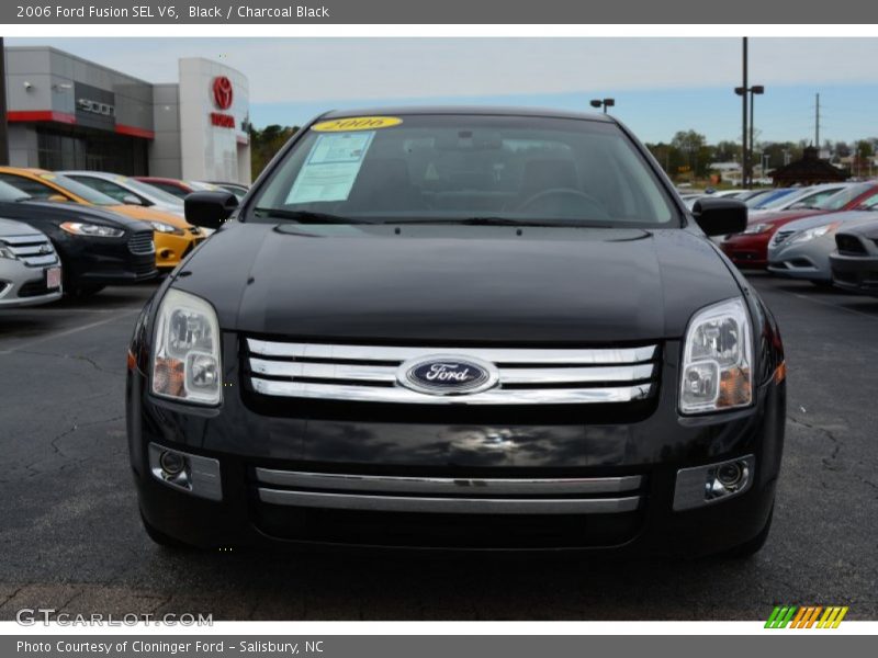 Black / Charcoal Black 2006 Ford Fusion SEL V6