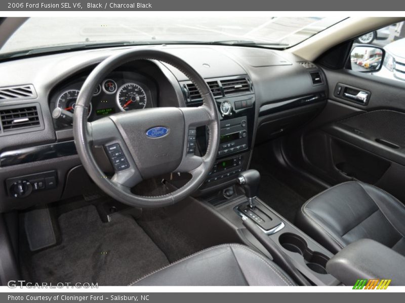 Black / Charcoal Black 2006 Ford Fusion SEL V6